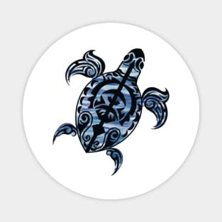 Sea turtle tribal Magnet